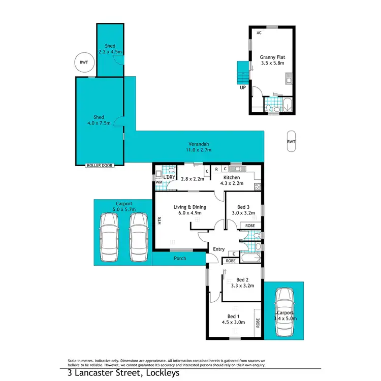 Floorplan of Homely house listing, 3 Lancaster Street, Lockleys SA 5032