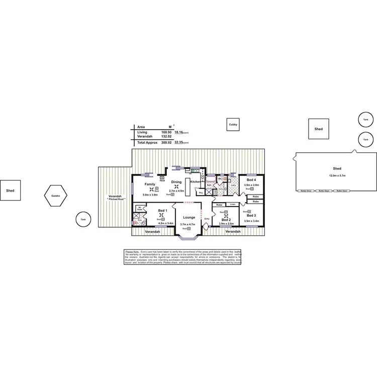 Floorplan of Homely house listing, Address available on request