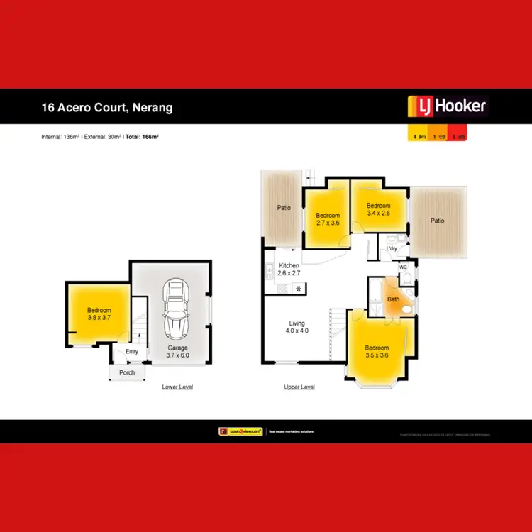 Floorplan of Homely house listing, 16 Acero Court, Nerang QLD 4211