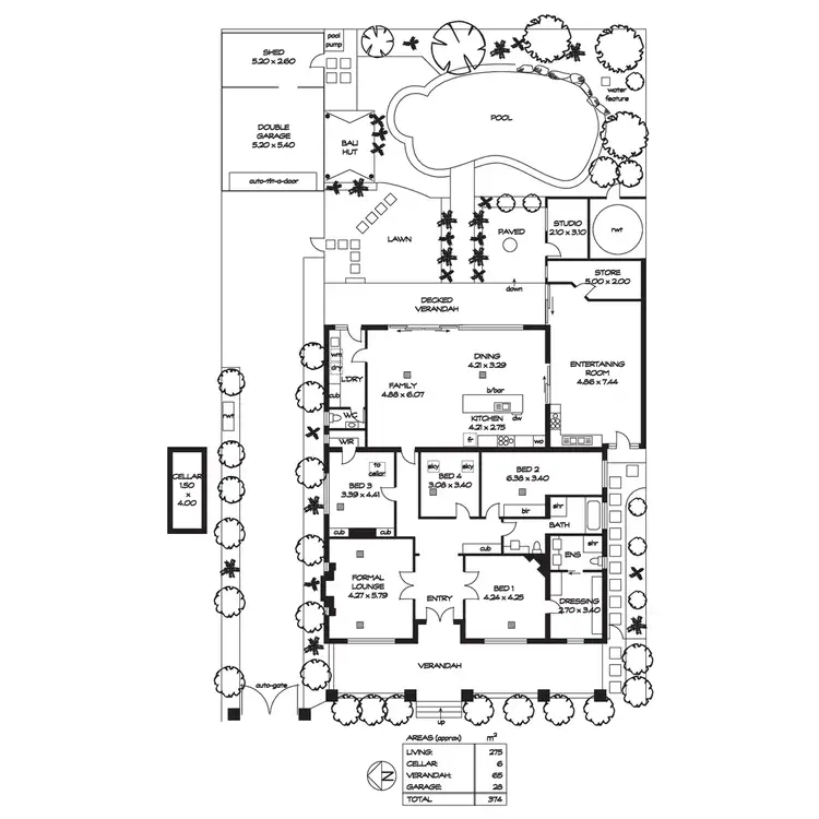 Floorplan of Homely house listing, 36 Penfold Road, Magill SA 5072