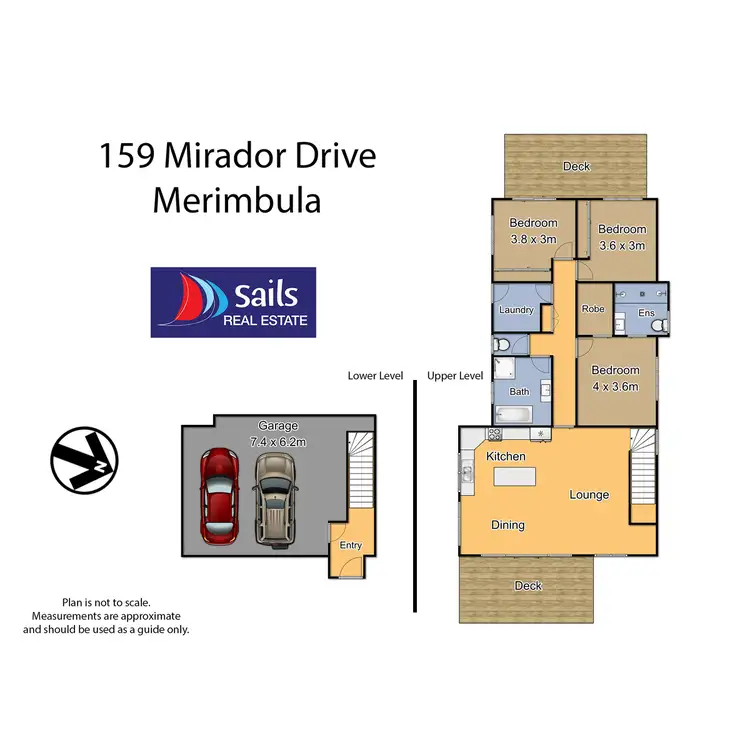 Floorplan of Homely house listing, 159 Mirador Drive, Merimbula NSW 2548