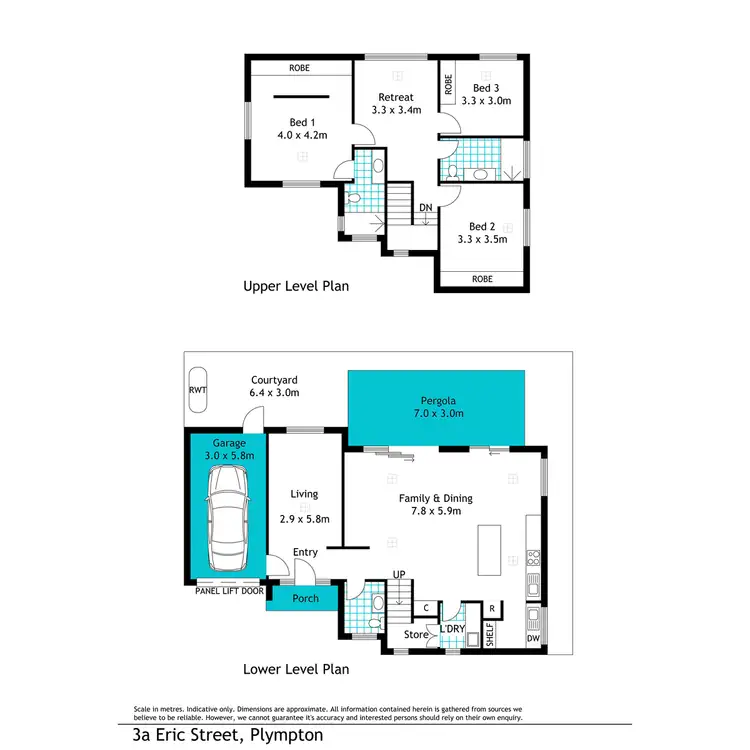 Floorplan of Homely house listing, 3a Eric Street, Plympton SA 5038