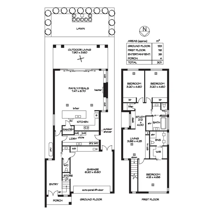 Floorplan of Homely house listing, 9 Lexington Road, Henley Beach South SA 5022