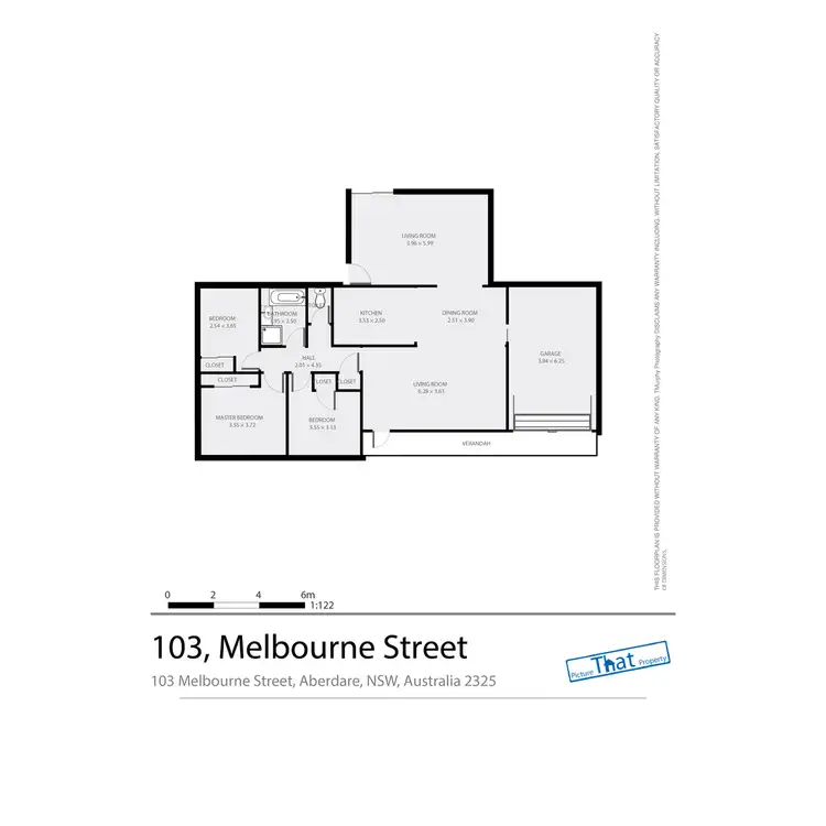 Floorplan of Homely house listing, 103 Melbourne Street, Aberdare NSW 2325