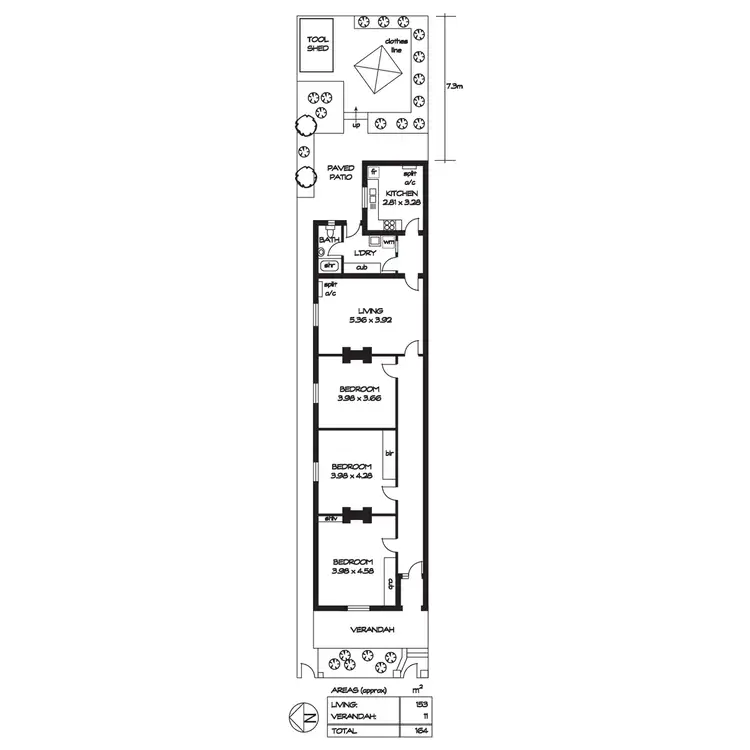Floorplan of Homely house listing, 56 Moseley Street, Glenelg South SA 5045