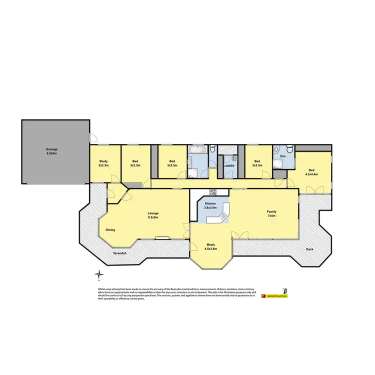 Floorplan of Homely house listing, 3 Callistemon Court, Elliminyt VIC 3250