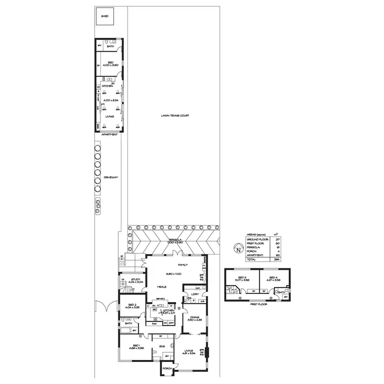 Floorplan of Homely house listing, 105 Godfrey Terrace, Erindale SA 5066