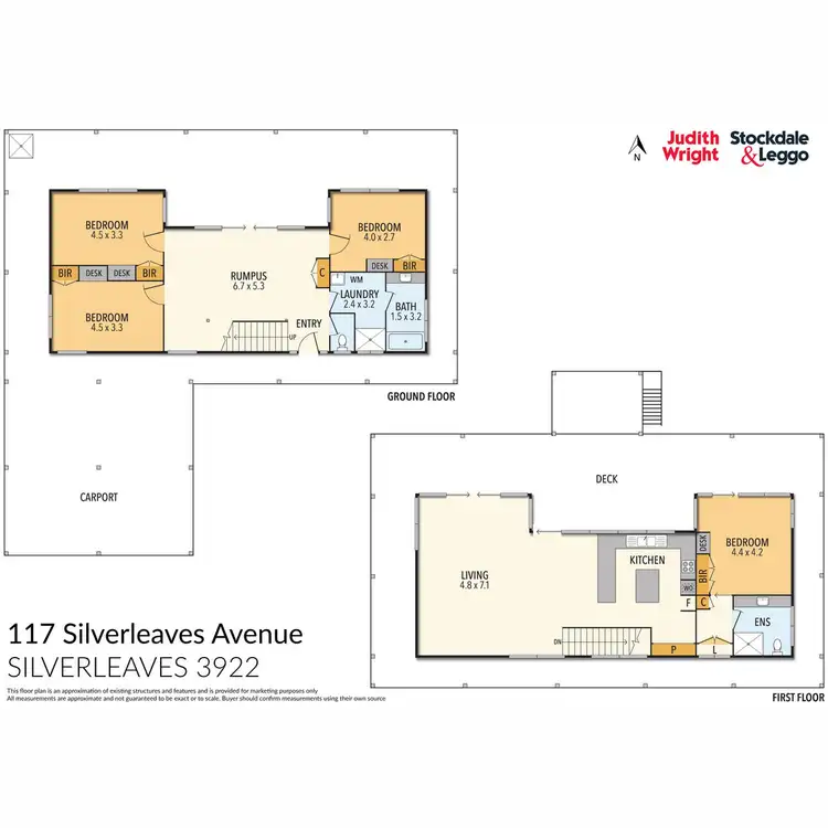 Floorplan of Homely house listing, 117 Silverleaves Avenue, Silverleaves VIC 3922