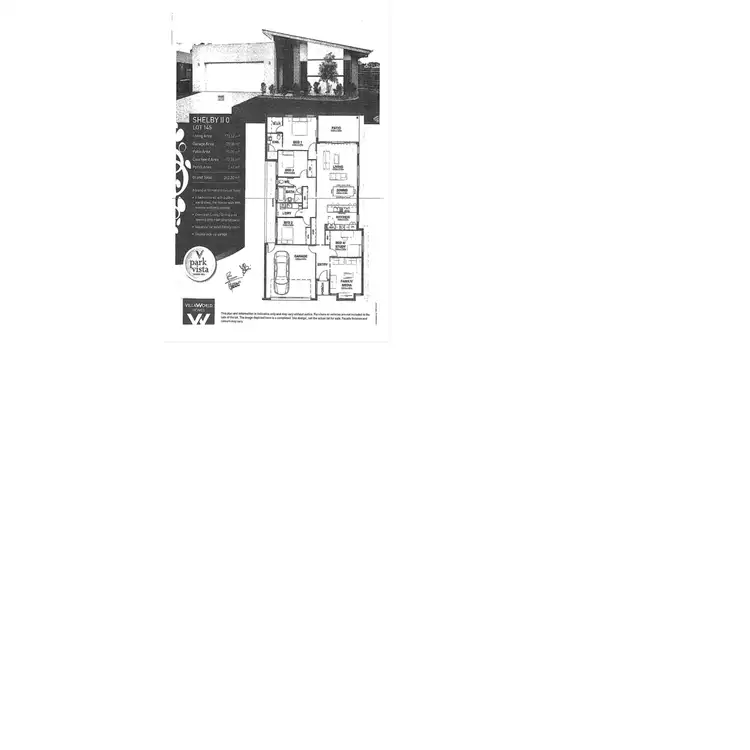 Floorplan of Homely house listing, 52 Park Vista Drive, Mango Hill QLD 4509