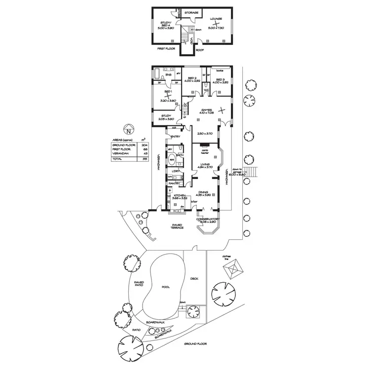 Floorplan of Homely house listing, 10 East Terrace, Hawthorndene SA 5051