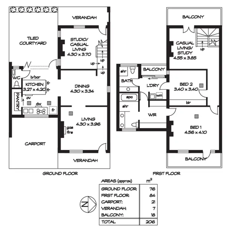 Floorplan of Homely house listing, 11 Castle Street, Adelaide SA 5000