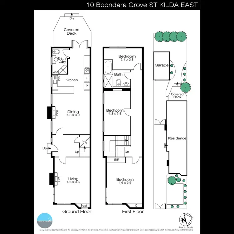 Floorplan of Homely house listing, 10 Boondara Grove, St Kilda East VIC 3183