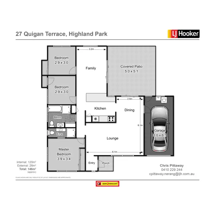 Floorplan of Homely house listing, 27 Quigan Terrace, Highland Park QLD 4211
