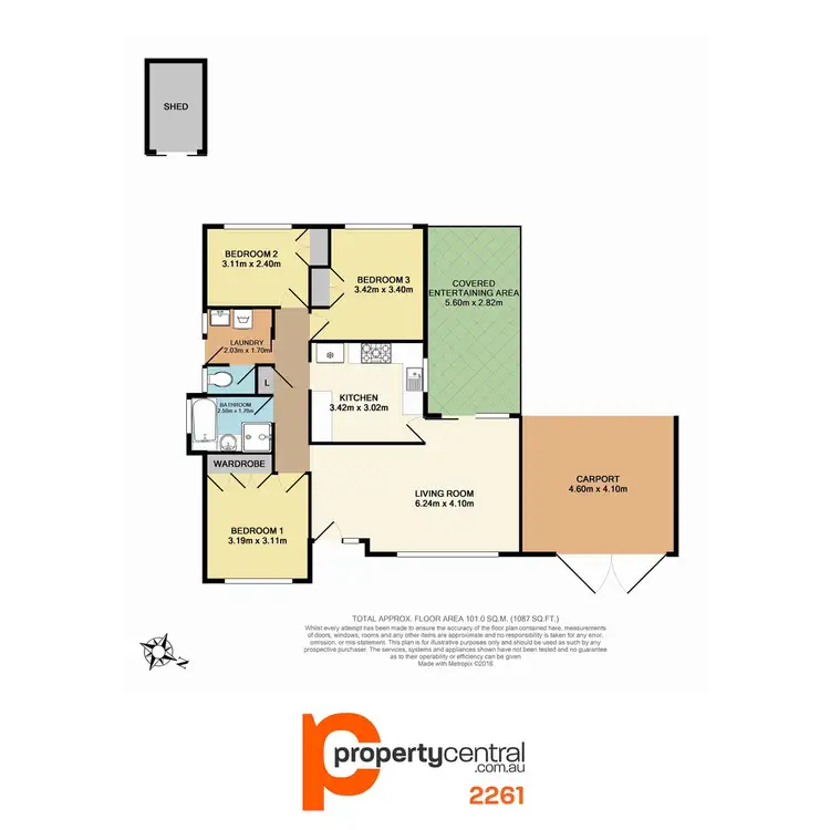 Floorplan of Homely house listing, 10 Alexander Avenue, Bateau Bay NSW 2261