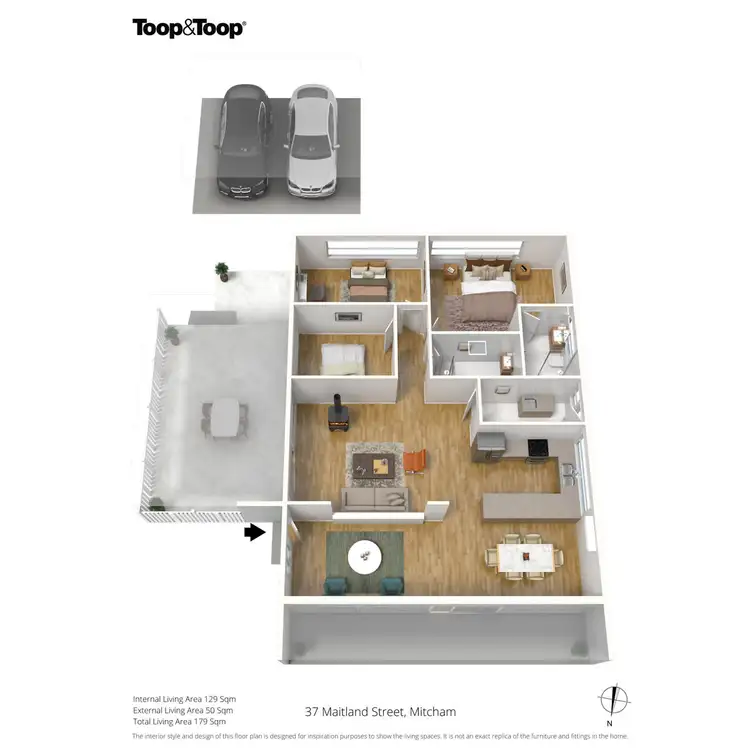Floorplan of Homely house listing, 37 Maitland Street, Mitcham SA 5062