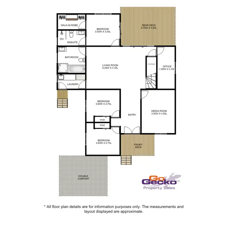 Floorplan of Homely house listing, 93 Ogden Street, Stafford QLD 4053