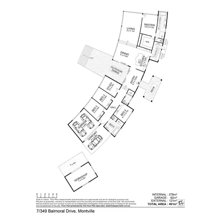 Floorplan of Homely house listing, Lot 7 / 349 Balmoral Road, Montville QLD 4560