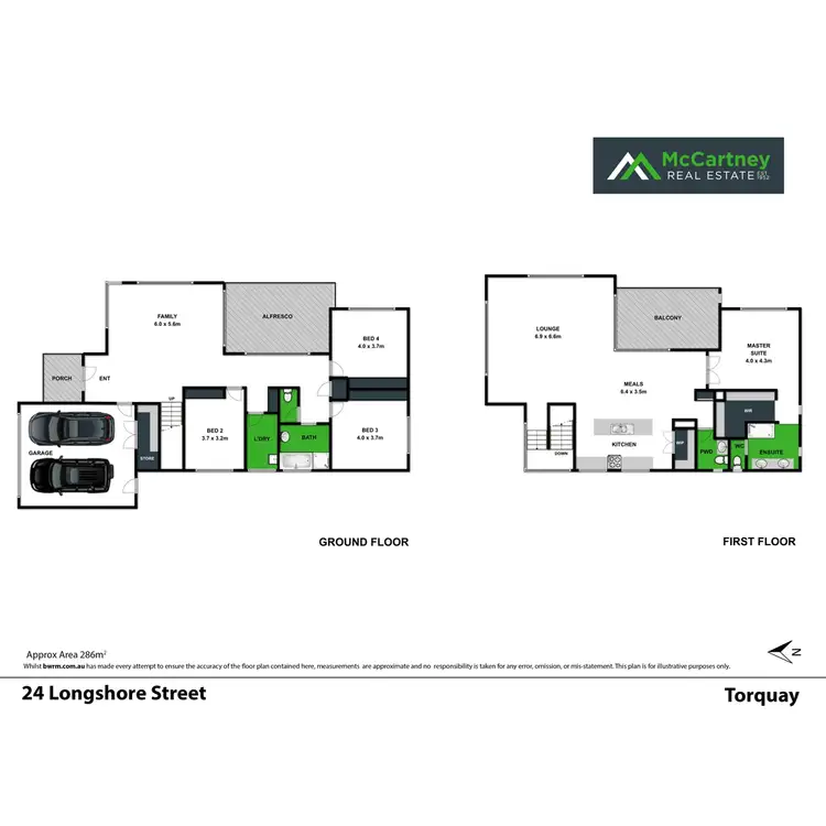 Floorplan of Homely house listing, 24 Longshore Street, Torquay VIC 3228