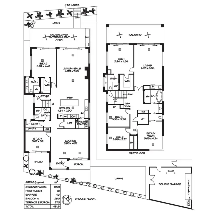 Floorplan of Homely house listing, 2 Dawe Court, West Lakes Shore SA 5020