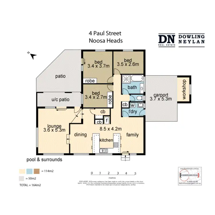 Floorplan of Homely house listing, 4 Paul Street, Noosa Heads QLD 4567