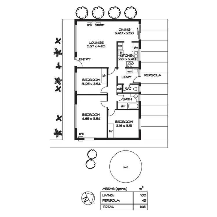 Floorplan of Homely rural property listing, 79 Lacey Road, Bugle Ranges SA 5251