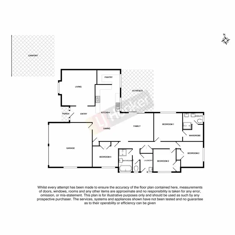 Floorplan of Homely house listing, 82 Kavanagh Road, Wishart QLD 4122