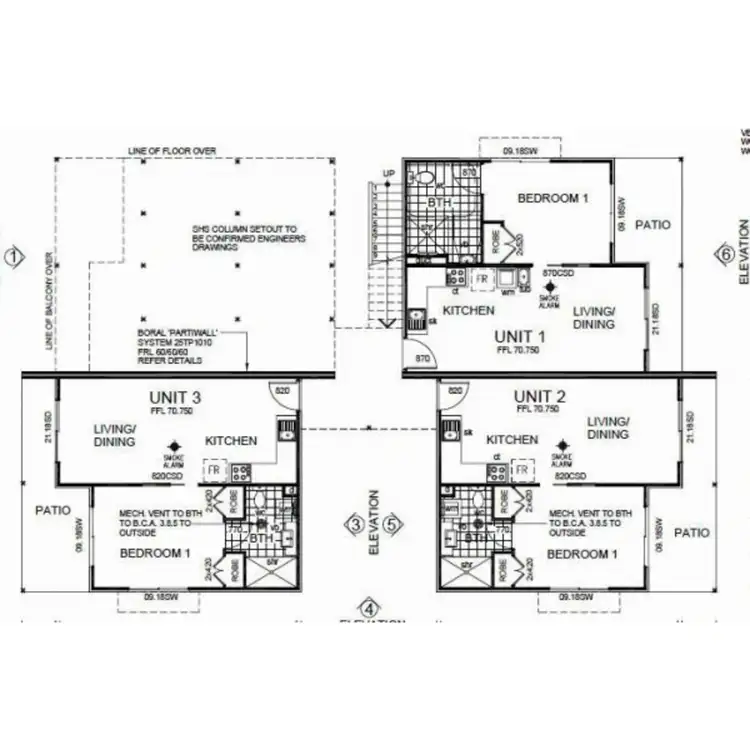 Floorplan of Homely unit listing, 1/12A Adams Street, Gympie QLD 4570