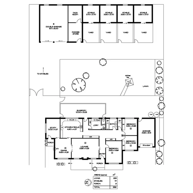 Floorplan of Homely house listing, 3 Manfred Street, Plympton SA 5038