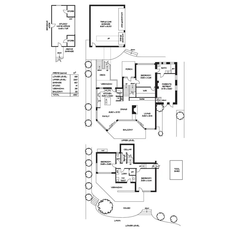 Floorplan of Homely house listing, 10 Pages Road, Mitcham SA 5062