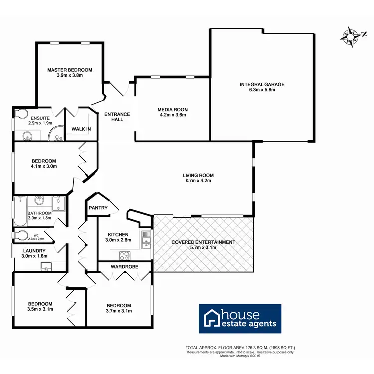 Floorplan of Homely house listing, 4 Ashford Drive, Wyreema QLD 4352