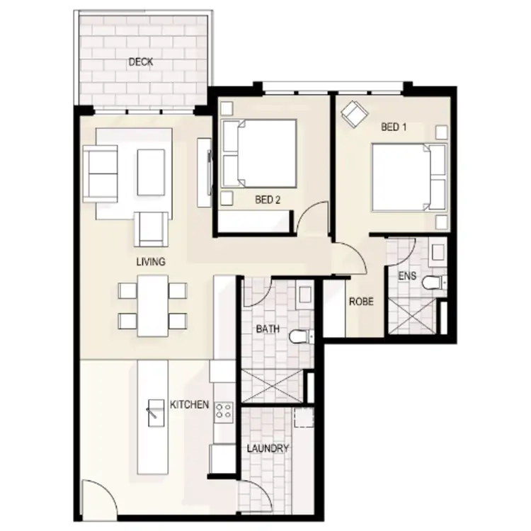 Floorplan of Homely apartment listing, 14/8 Steam Street, Maitland NSW 2320