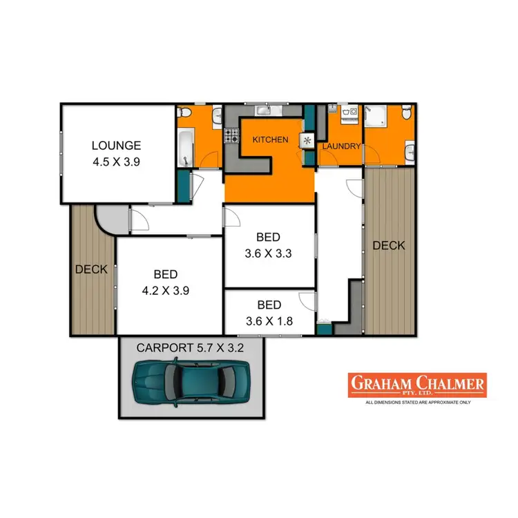 Floorplan of Homely house listing, 141 Reeve Street, Sale VIC 3850
