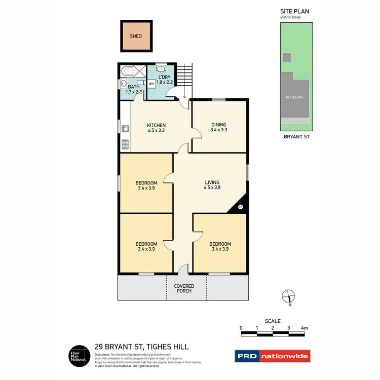 Floorplan of Homely house listing, 29 Bryant Street, Tighes Hill NSW 2297