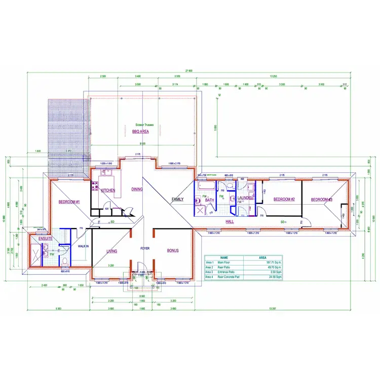 Floorplan of Homely house listing, 3523 Oura Road, Wantabadgery NSW 2650