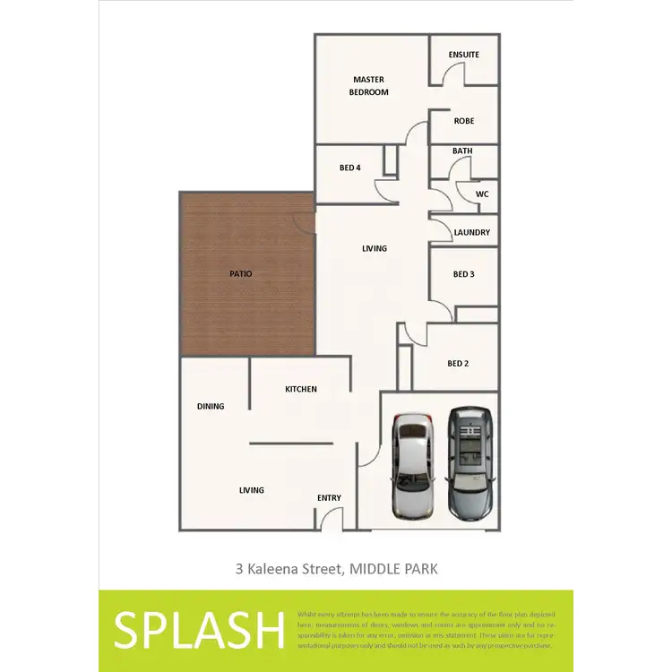 Floorplan of Homely house listing, 3 Kaleena Street, Middle Park QLD 4074