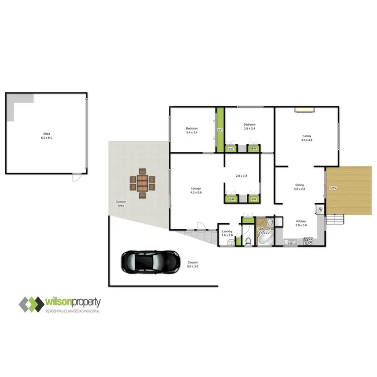 Floorplan of Homely house listing, 29 Hyland Street, Traralgon VIC 3844