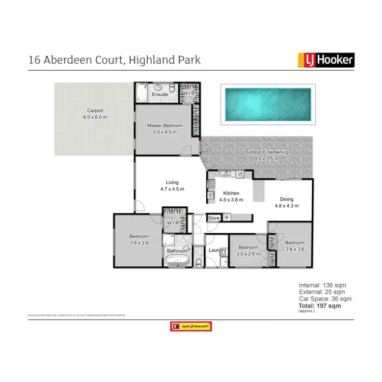 Floorplan of Homely house listing, 16 Aberdeen Court, Highland Park QLD 4211