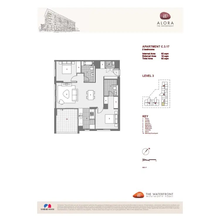 Floorplan of Homely apartment listing, 317/14 Nuvolari Place, Wentworth Point NSW 2127