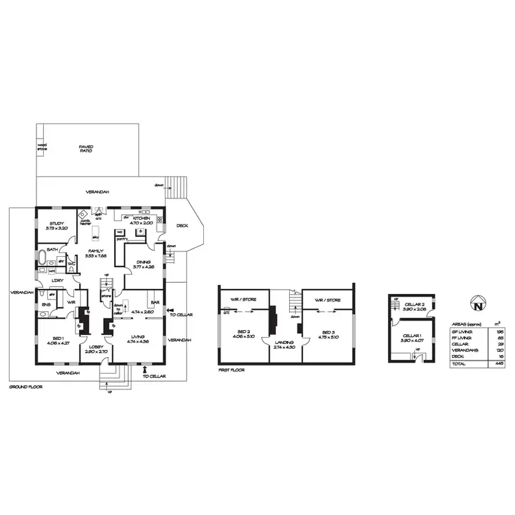 Floorplan of Homely rural property listing, 254 Paechtown Road, Hahndorf SA 5245