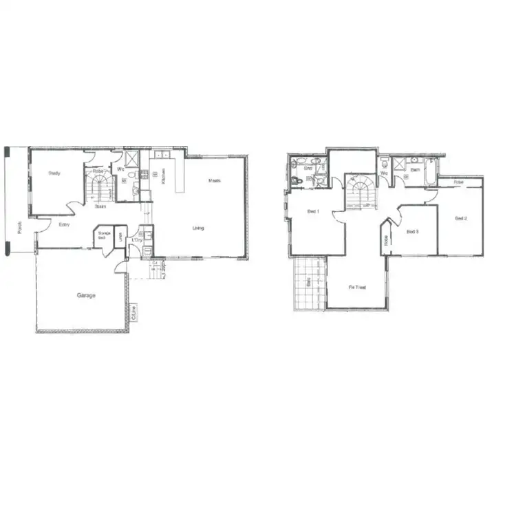 Floorplan of Homely townhouse listing, 1/4 Ellin Street, Doncaster East VIC 3109