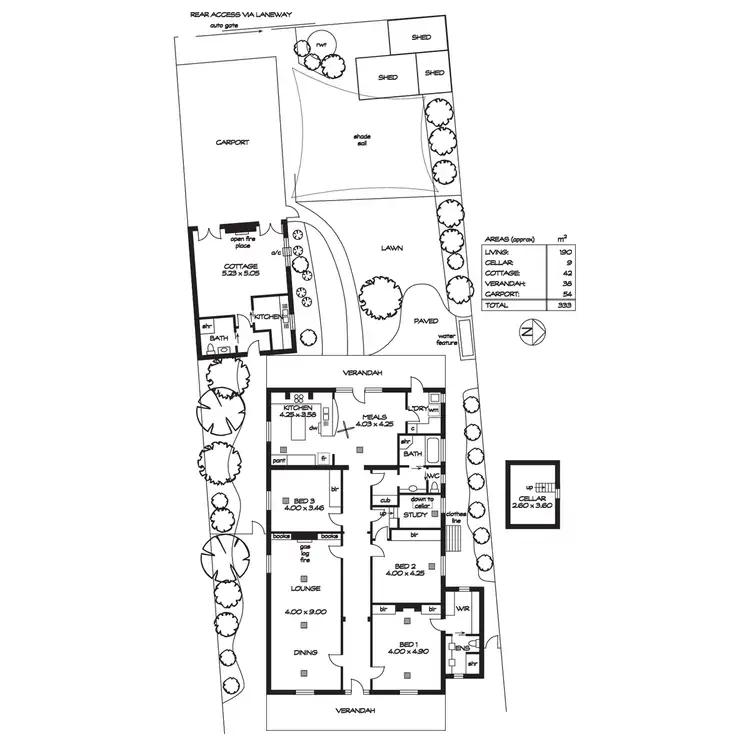 Floorplan of Homely house listing, 63 Northcote Terrace, Medindie SA 5081