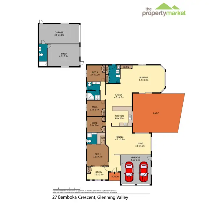 Floorplan of Homely house listing, 27 Bemboka Crescent, Glenning Valley NSW 2261