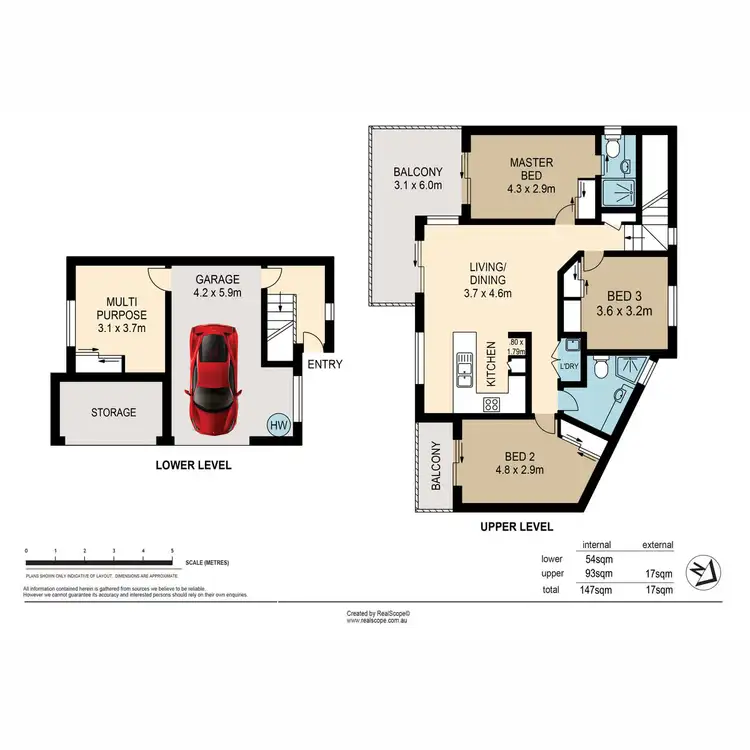 Floorplan of Homely apartment listing, 1/260 Sir Fred Schonell Drive, St Lucia QLD 4067