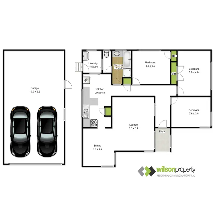 Floorplan of Homely house listing, 8 Phillip Street, Traralgon VIC 3844
