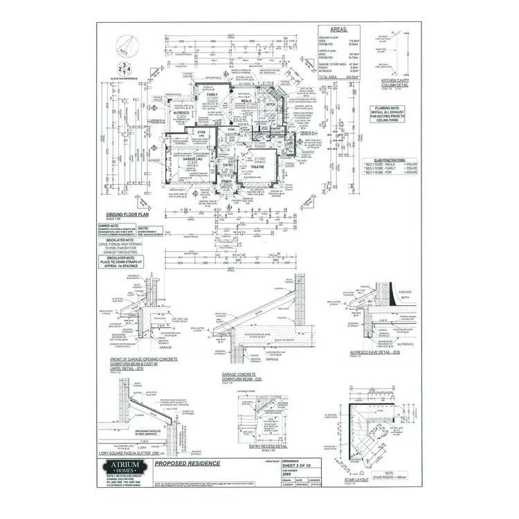 Floorplan of Homely house listing, 17A Bombard Street, Ardross WA 6153
