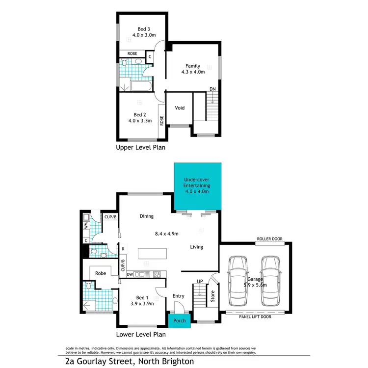 Floorplan of Homely house listing, 2A Gourlay Street, North Brighton SA 5048