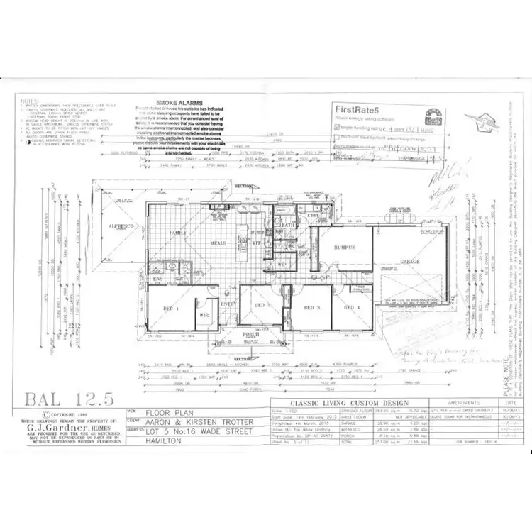 Floorplan of Homely house listing, 16 Wade Street, Hamilton VIC 3300
