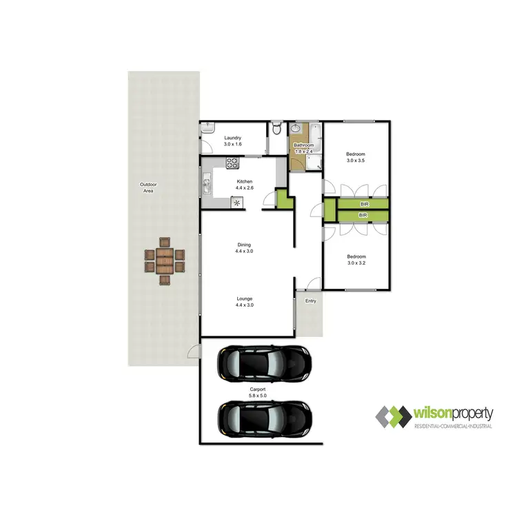 Floorplan of Homely unit listing, 3/38 Campbell Street, Traralgon VIC 3844