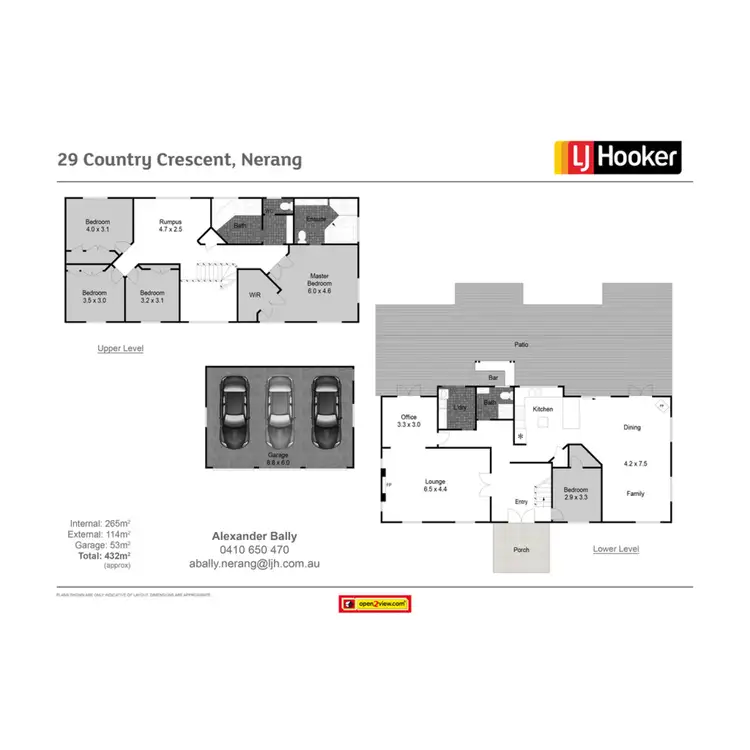Floorplan of Homely house listing, 29 Country Crescent, Nerang QLD 4211