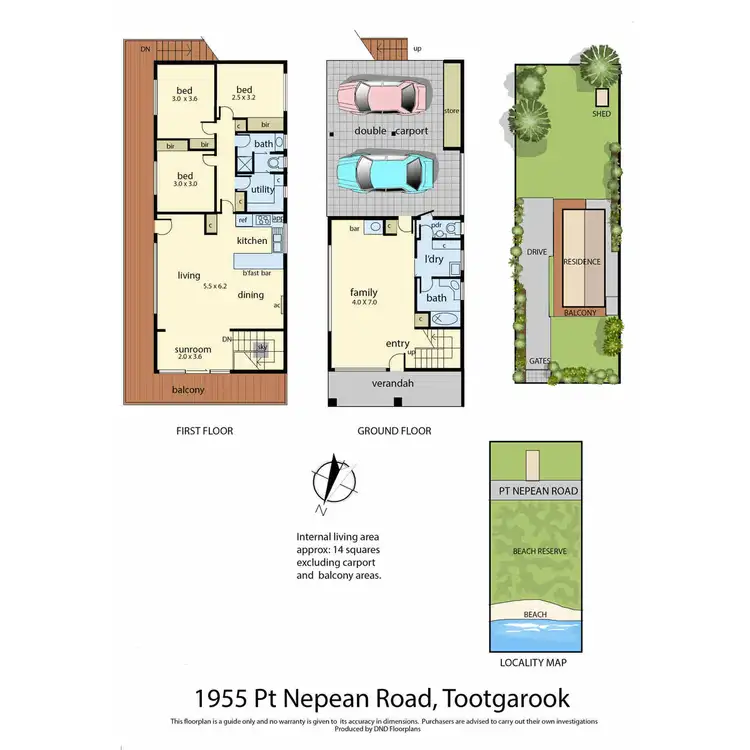 Floorplan of Homely house listing, 1955 Point Nepean Road, Tootgarook VIC 3941